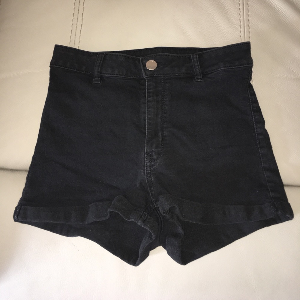 High waisted h&m shorts